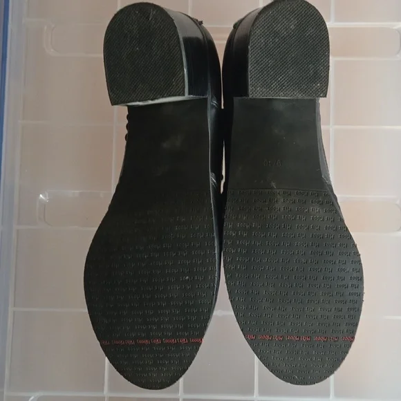 Miz Mooz Chiara Oxford Derby Heels Black Size 9 / EU 40 Retro - Picture 6 of 6